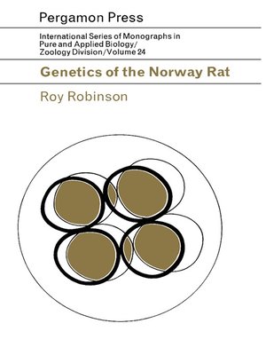 cover image of Genetics of the Norway Rat